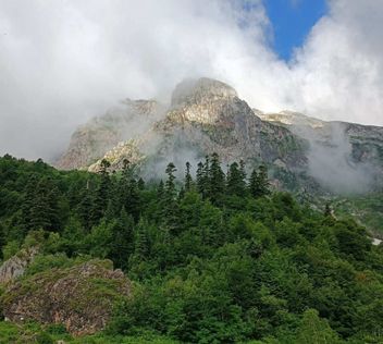 Маршрут 30ка, через горы к морю в кайф+ восхождение на Фишт.