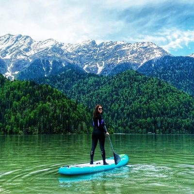 Абхазия: Гагра, водопады и катание на сапах по озеру Рица