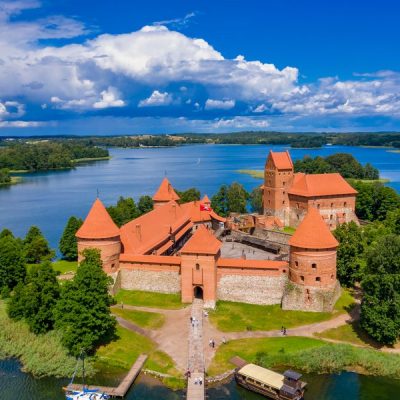 Тракай — резиденция литовских князей