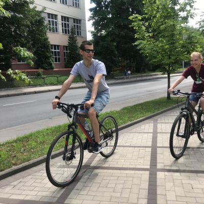 По Калининграду на велосипеде!