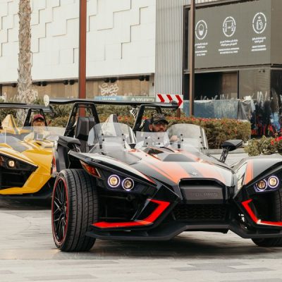 По Дубаю — на Polaris Slingshot