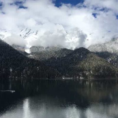Жемчужина Абхазии - озеро Рица