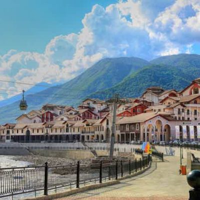 Красная Поляна и Роза Хутор с канатной дорогой на выбор + шоу фонтанов