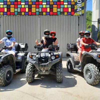 Квадроциклы: дорога на Царский мост и храм Николая Чудотворца