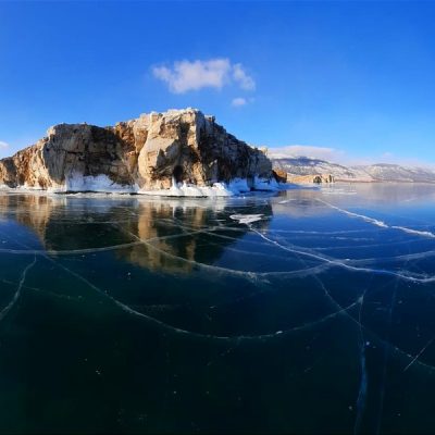 Из Иркутска на остров Ольхон по льду Байкала