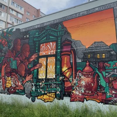 Нижний Новгород: стрит-арт в столице закатов
