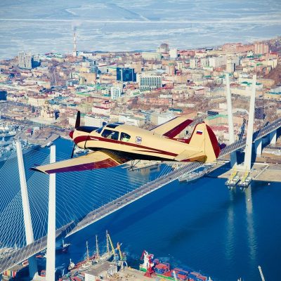 Незабываемый полёт на самолёте над Владивостоком с экскурсией