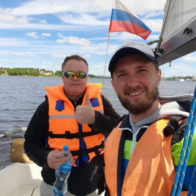Ярославль: прогулка на парусной яхте