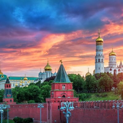 Московский Кремль с гидом-историком