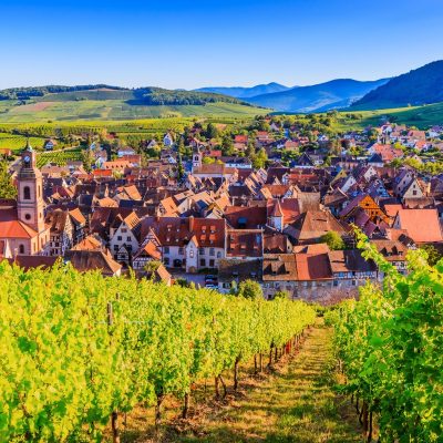 Средневековые деревни и винные погреба Эльзаса