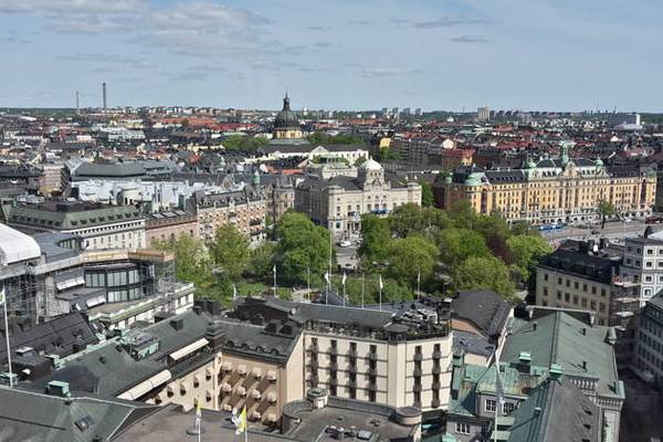 Исторический центр Стокгольма за час