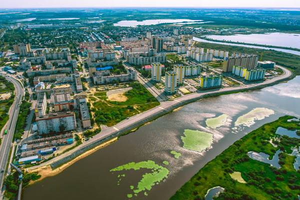 Обзор Тюмени с высоты