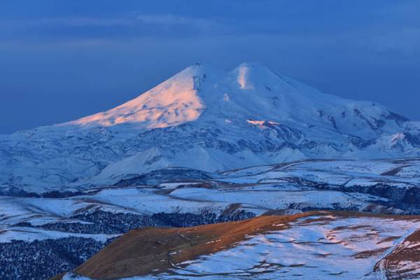 Русская Исландия — плато Бермамыт днем