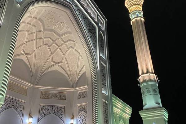 Огни вечерних мечетей Чечни