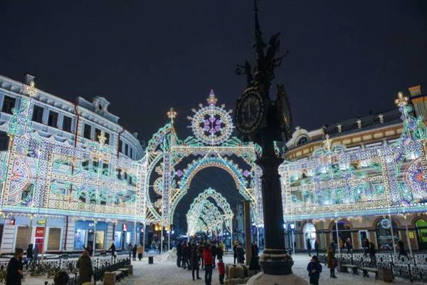 Город Сказка - Город Света. Вечерняя сказка Казани.