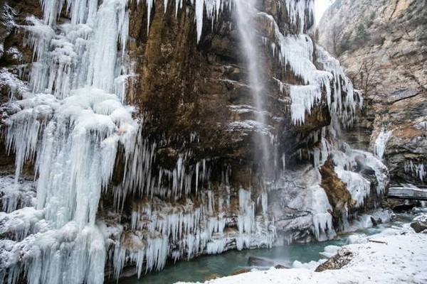 Тур Чегемские водопады с полетом на парадроме и озером Гижгит