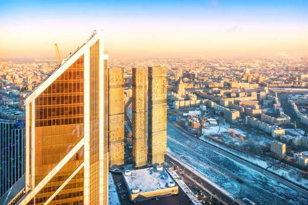 Башня ОКО: билет на открытую смотровую площадку «Выше только любовь!»