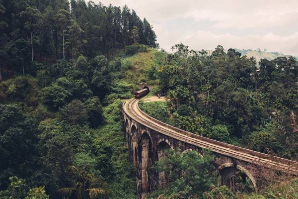 Горная Шри-Ланка: Малый пик Адама, водопад Равана и Девятиарочный мост (из Галле)