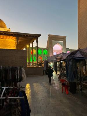 Хива после заката