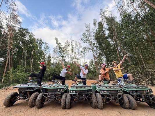 На квадроцикле — по тропикам и бездорожью (из Нячанга)