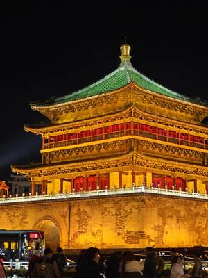 Сиань, его старые улочки и современная городская культура