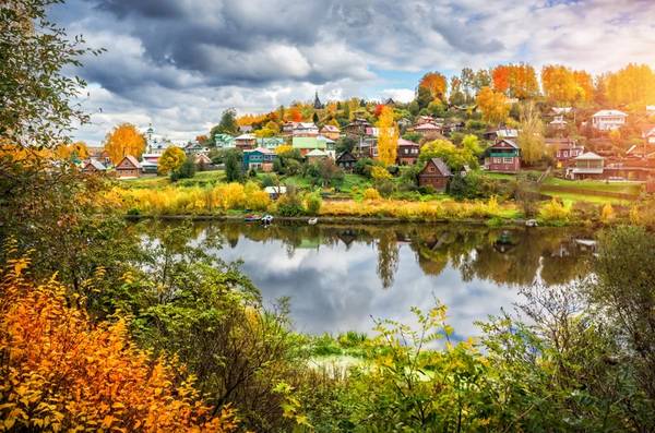 Плёс — от крепости до курорта