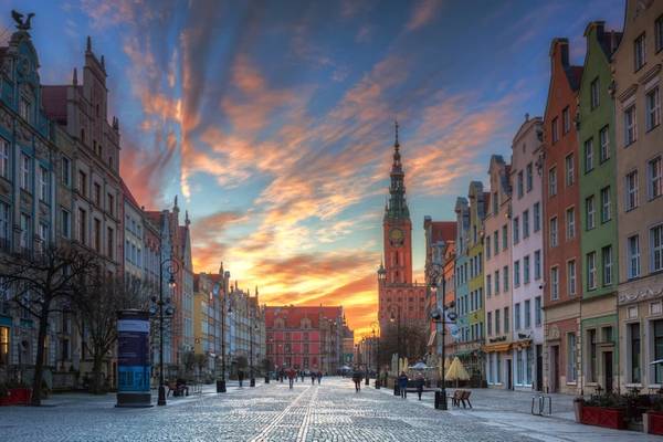 Обзорная прогулка по Гданьску