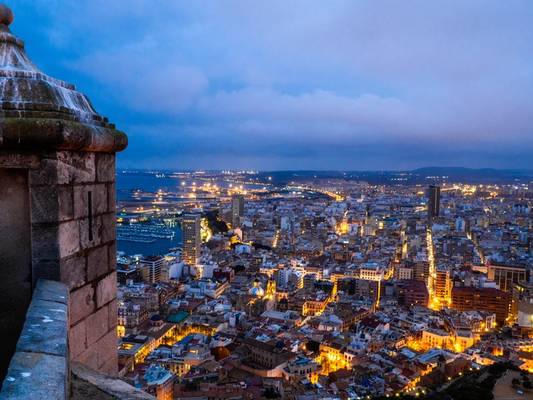 Магия вечернего Аликанте