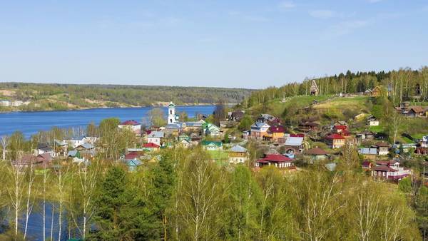 Заповедный Плёс как на ладони