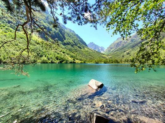 Поход к Бадукским озёрам — из Домбая