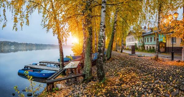 Живописный Плёс: групповой променад с видом на Волгу