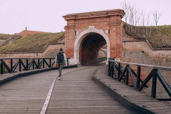 Катакомбы Петроварадинской крепости (из Нови-Сада)