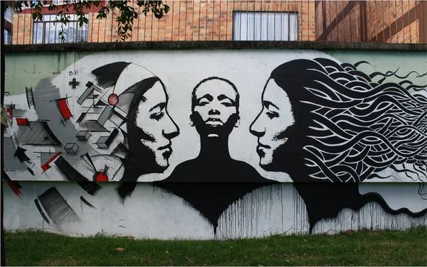Уличное искусство Боготы