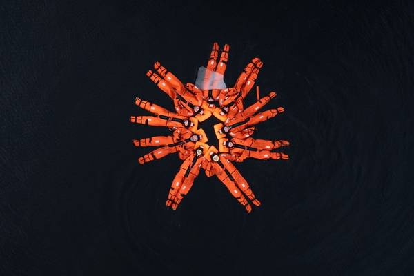 Космическое приключение: айс-флоатинг на Белом море (из Кировска)