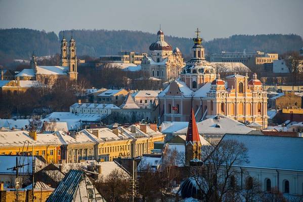 Зимняя сказка Вильнюса