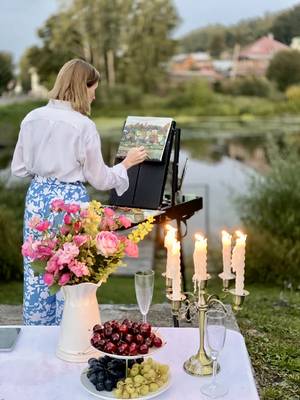 Живописный Плёс — на арт-пикнике (или в мастерской в холодное время года)