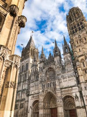 Руан — средневековые врата в Нормандию