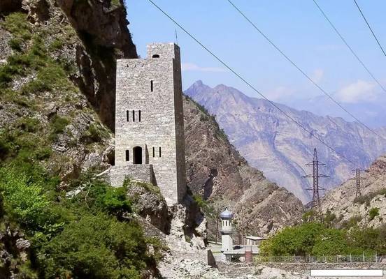 Призрачный аул Гамсутль и Чохские террасы из Избербаша