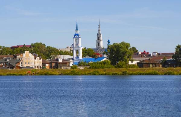 Кинешма — город на Волге